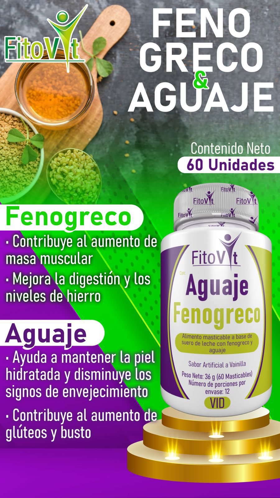 AGUAJE + FENOGRECO