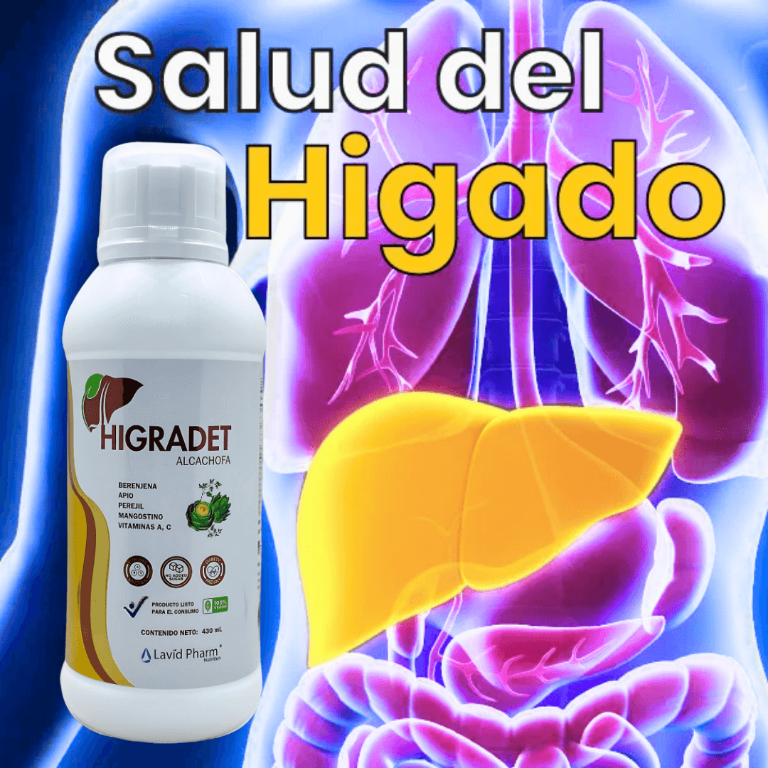 HIGRADET Limpia tu Hígado y tu Colon Naturalmente