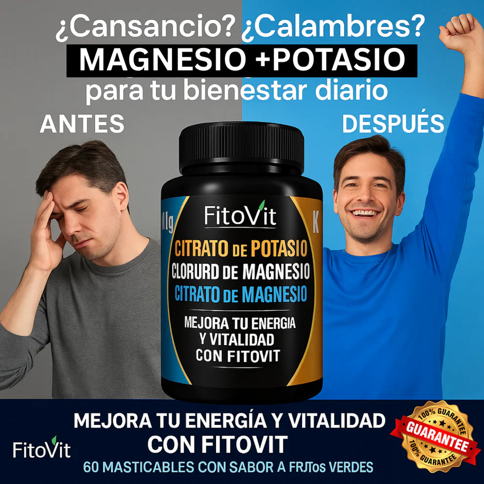 Citrato de Magnesio Descanso Profundo y Vitalidad