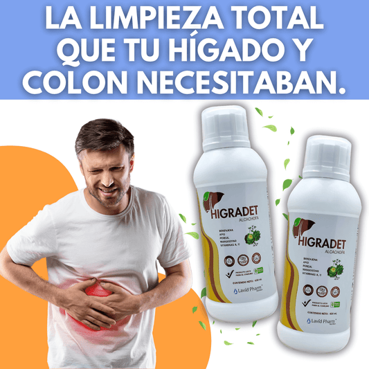 HIGRADET Limpia tu Hígado y tu Colon Naturalmente