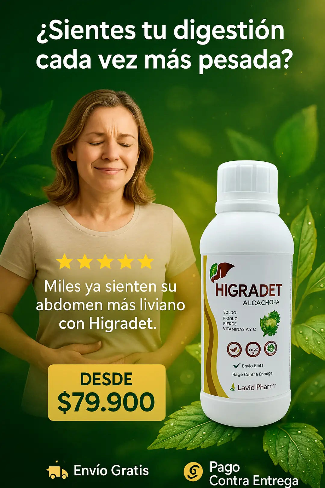 HIGRADET Limpia tu Hígado y tu Colon Naturalmente