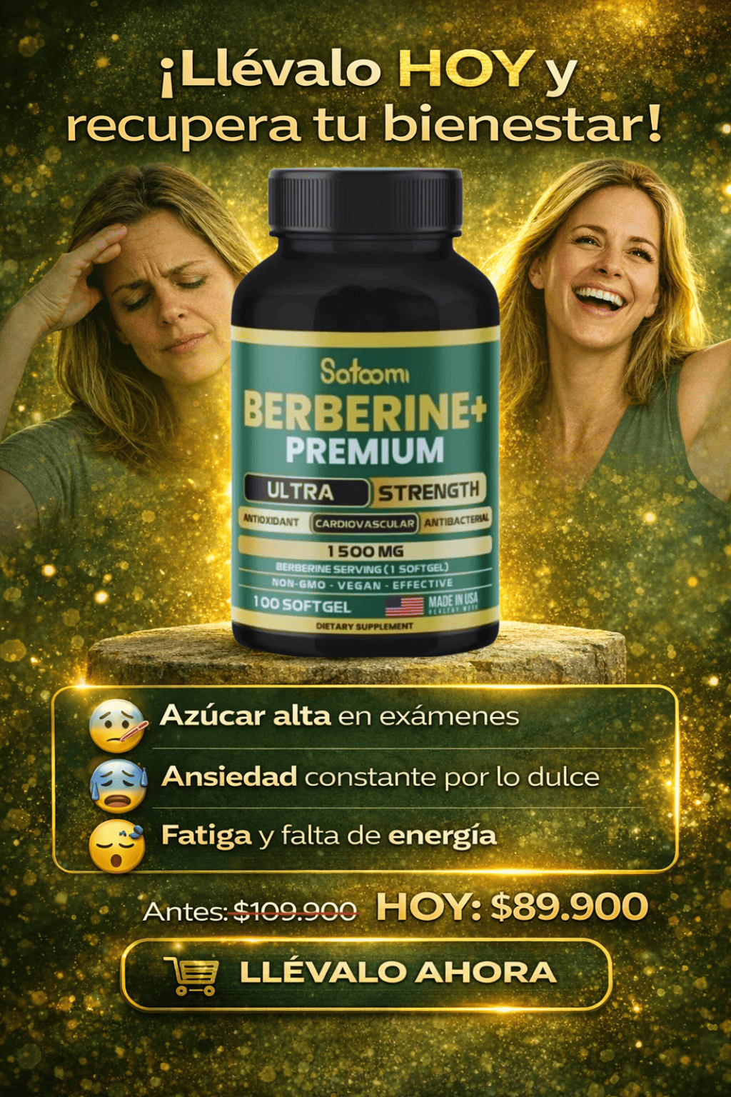 Berberina 1500 – Azúcar, Energía y Metabolismo en Equilibrio