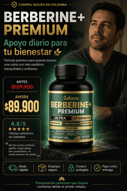 Berberina 1500 – Azúcar, Energía y Metabolismo en Equilibrio